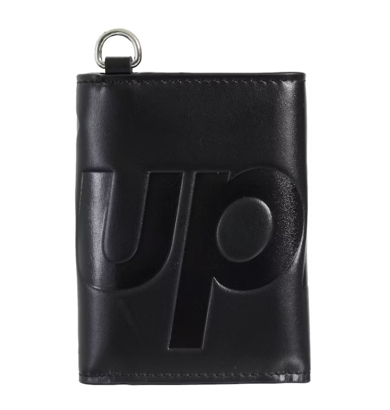 Supreme Leather Chain Wallet (FW25) Black