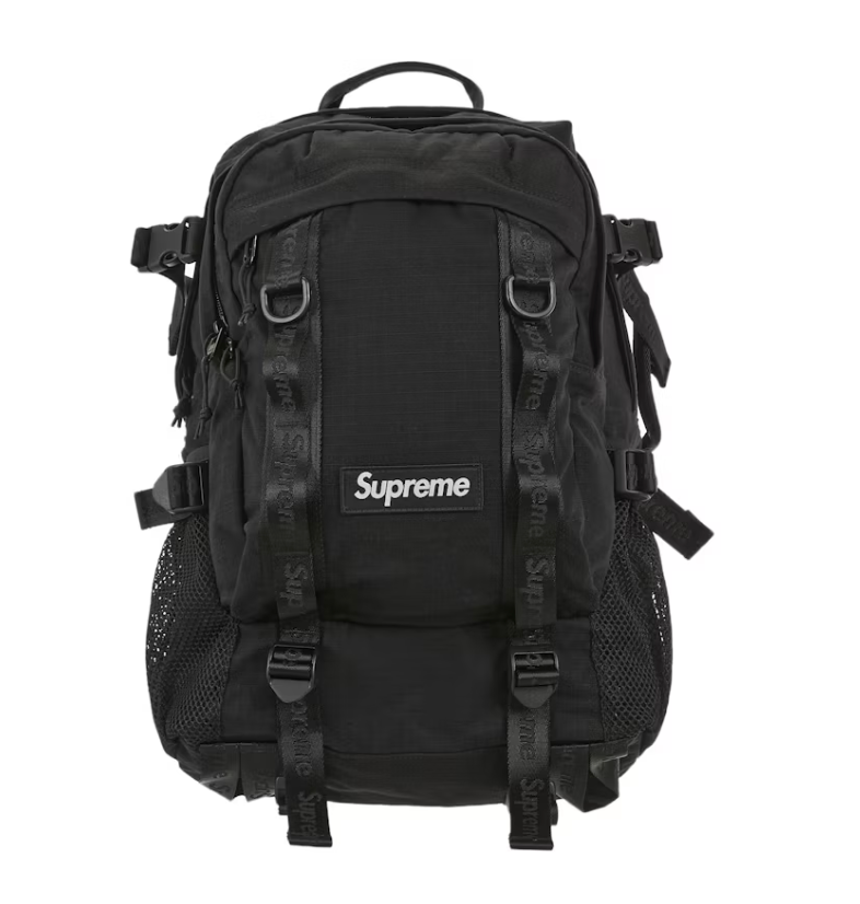 Supreme Logo Backpack (SS26) Black
