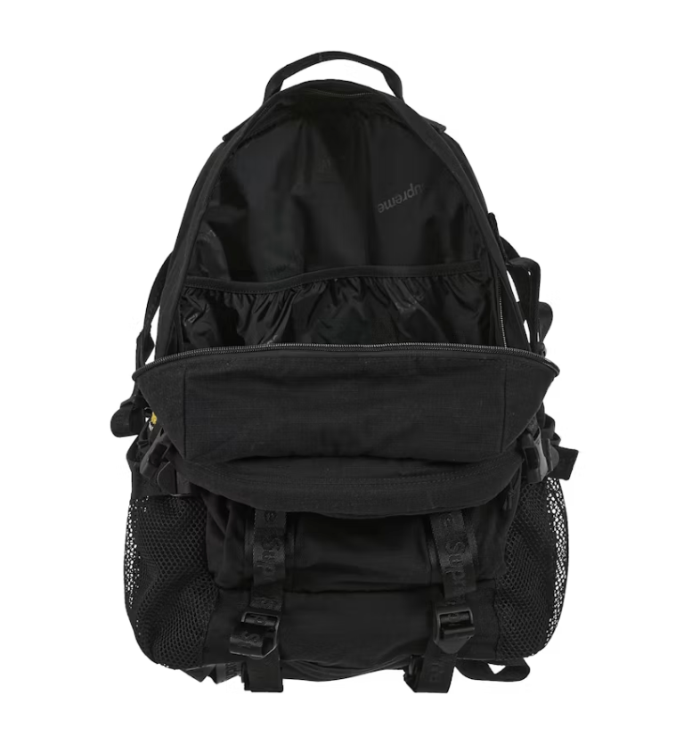 Supreme Logo Backpack (SS26) Black