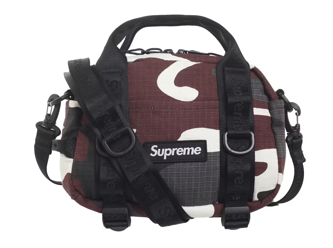 Supreme Mini Duffle Bag (SS26) Red Camo