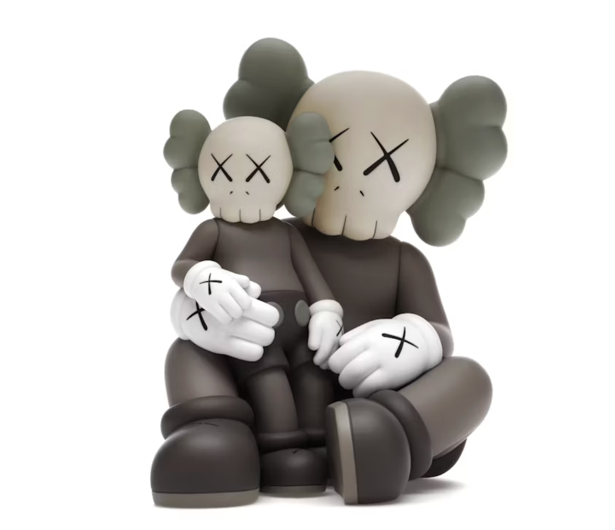 KAWS Holiday Changbai Mountain Vinyl Figure Brown