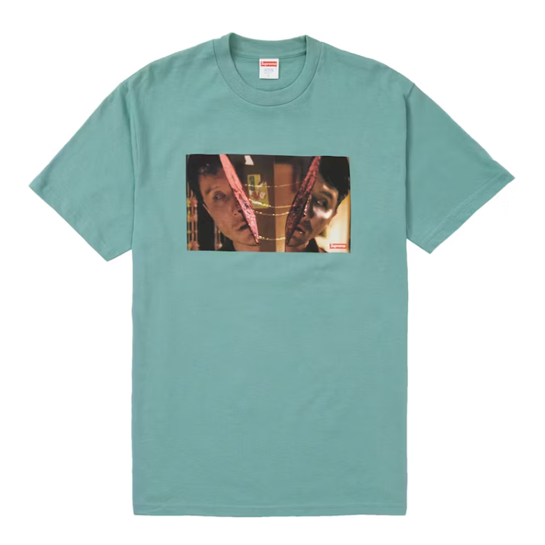 Supreme Split Tee Dusty Teal