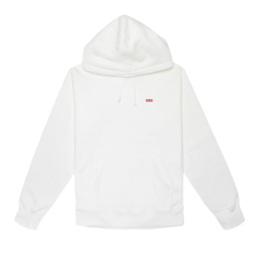 Supreme Small Box Hooded Sweatshirt White ss20