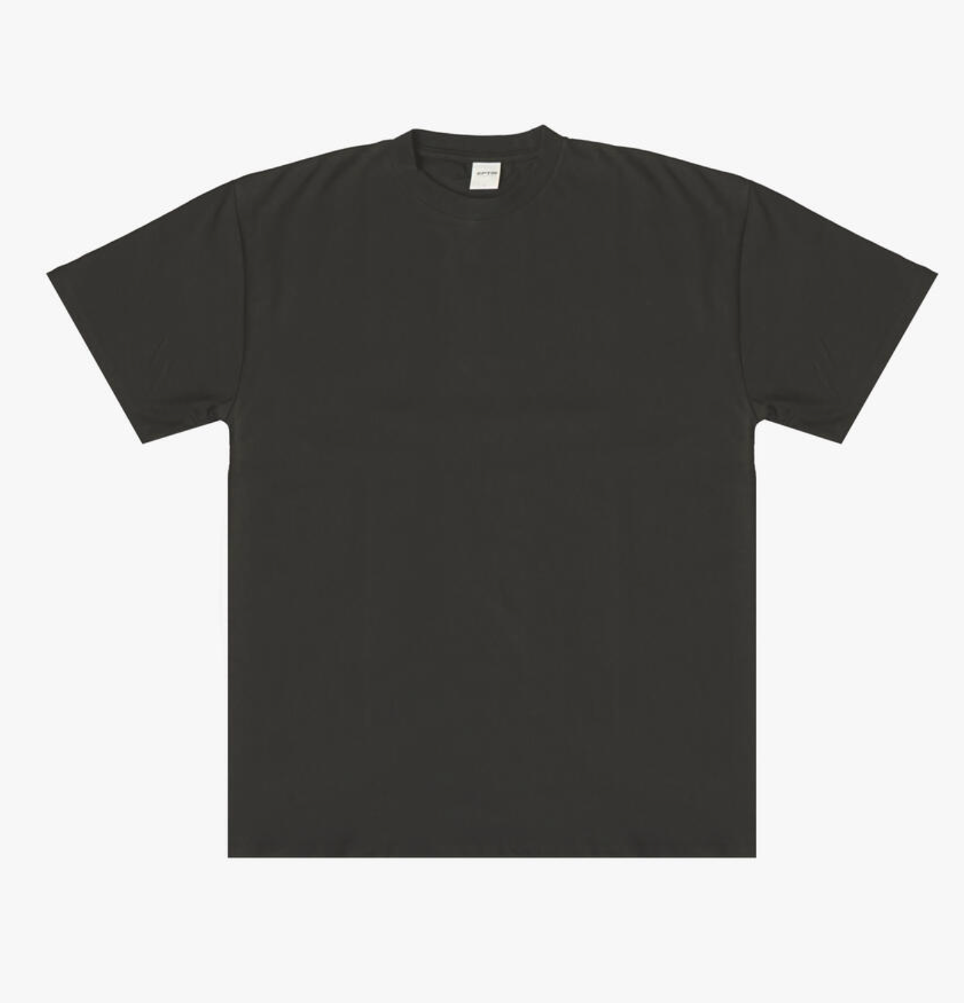 PERFECT BOXY TEE CHARCOAL
