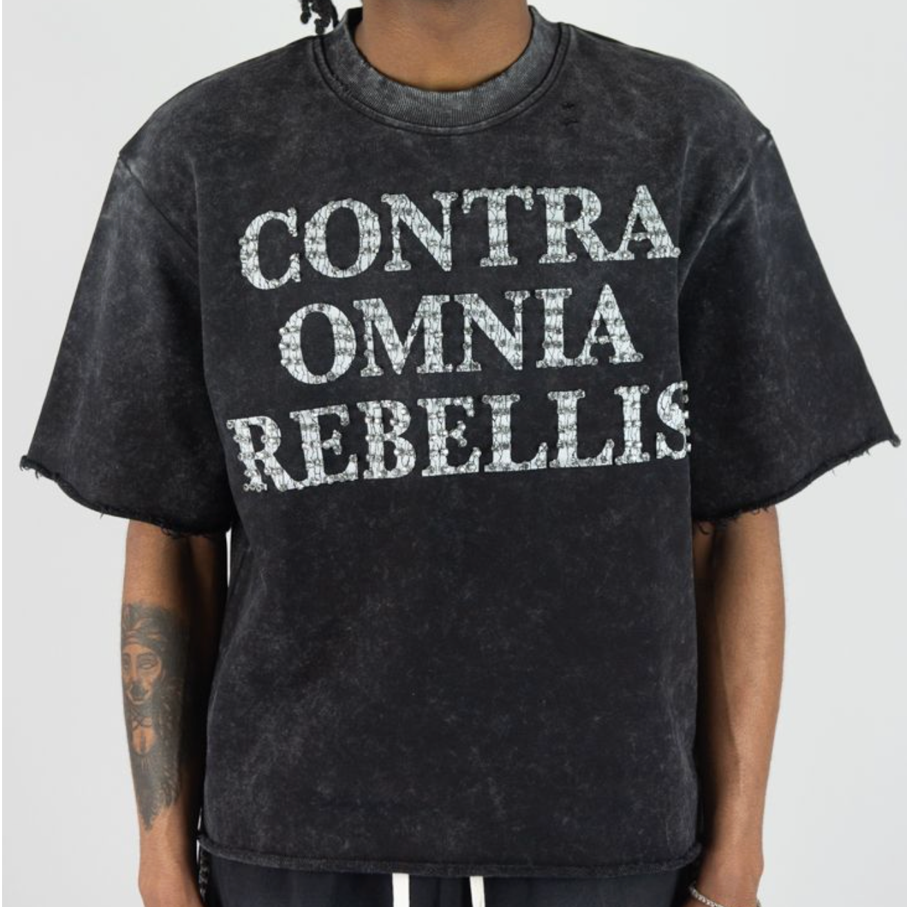 R3BEL SHADY F/TERRY TEE