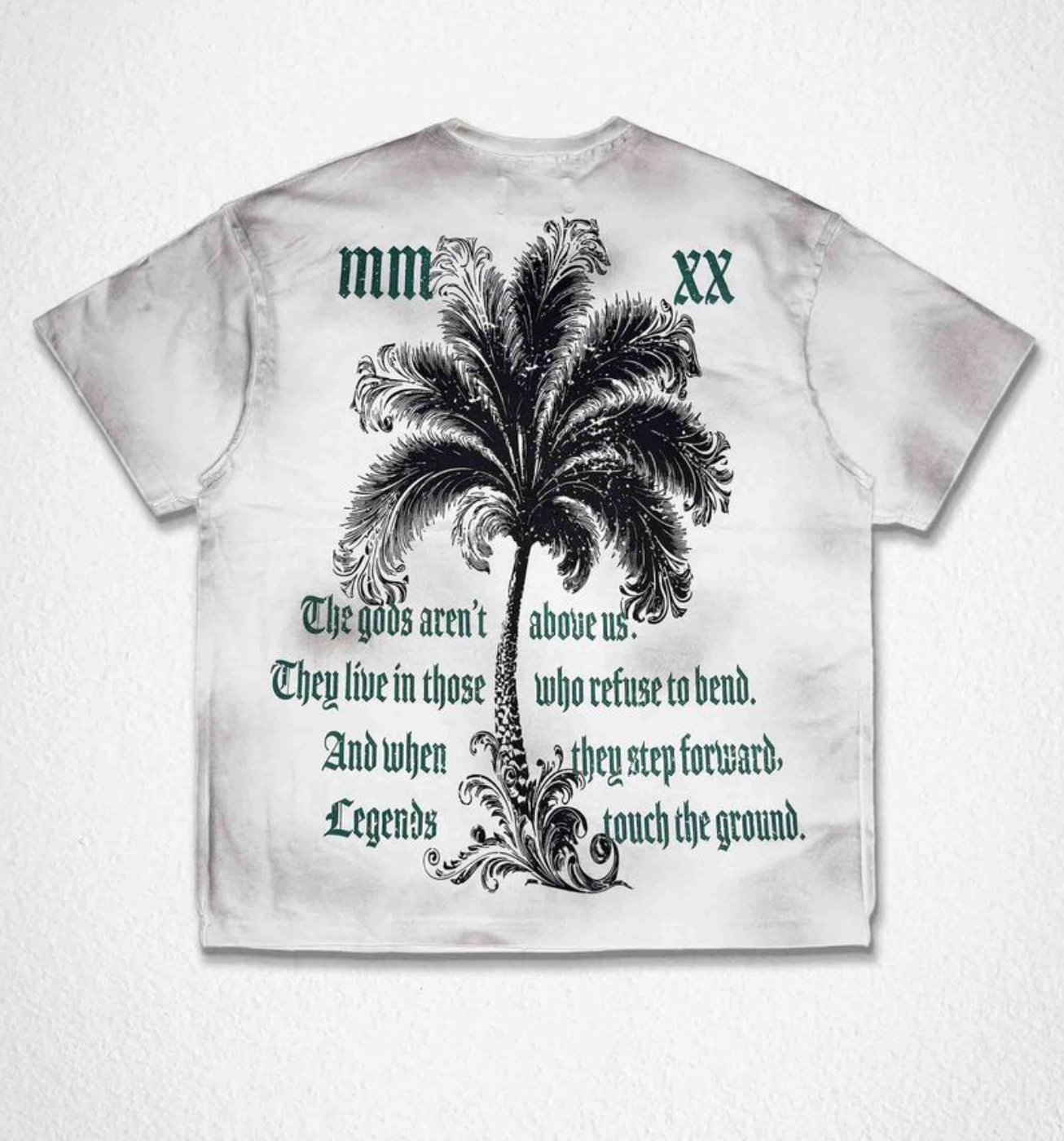FIRST ROW GODS AND MORTALS BORN LEGENDARY TEE