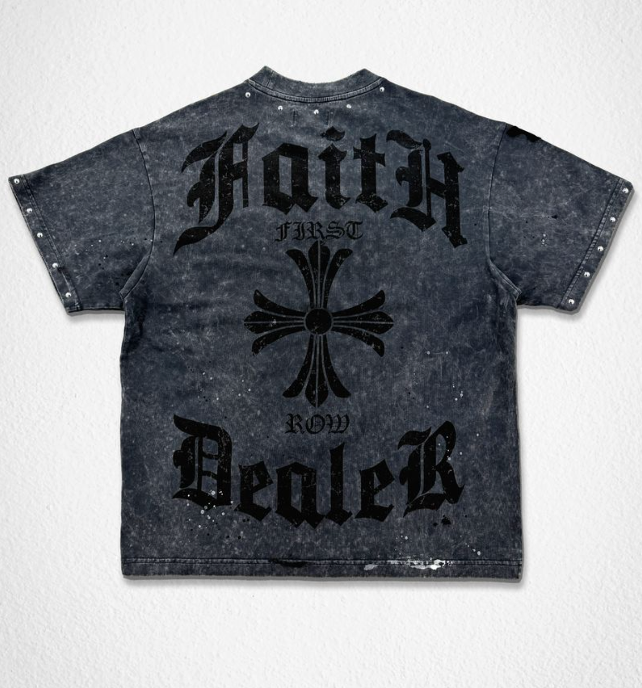 FIRST ROW FAITH DEALER FLEUR DE LIS TEE