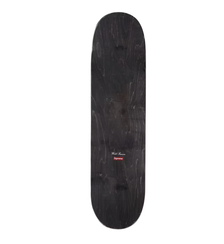 Supreme Bling Box Logo Skateboard Deck