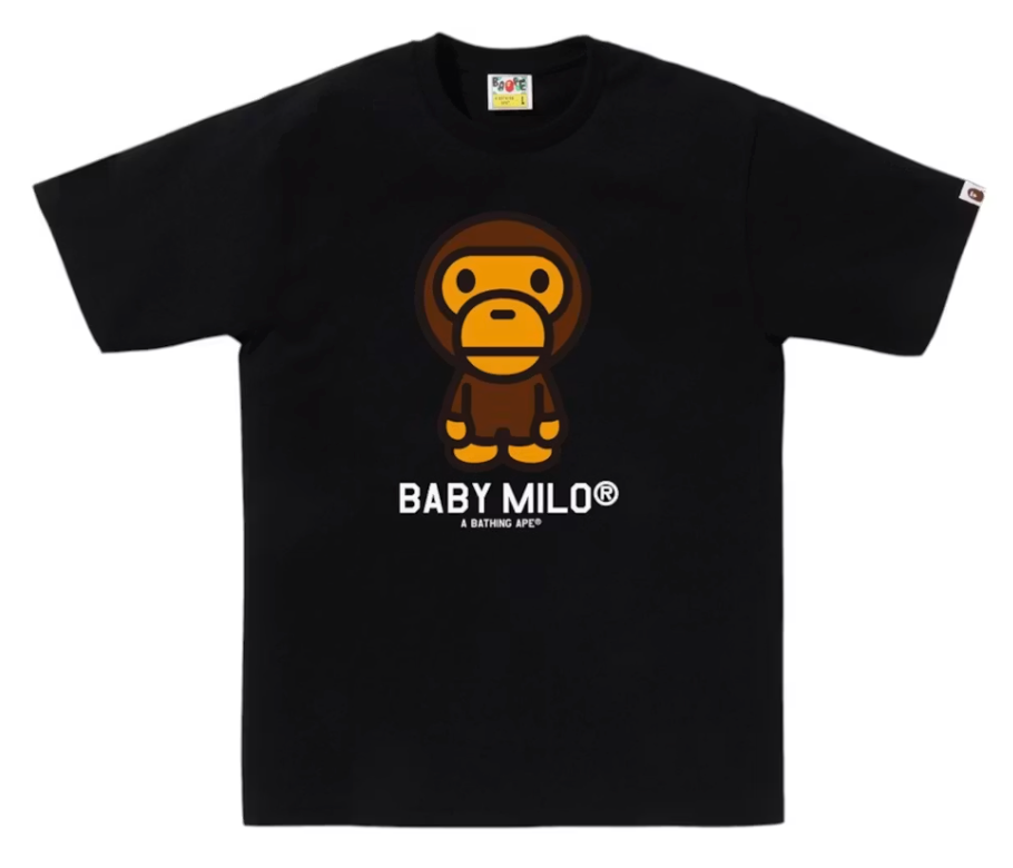 BAPE Baby Milo Tee (FW24) Black