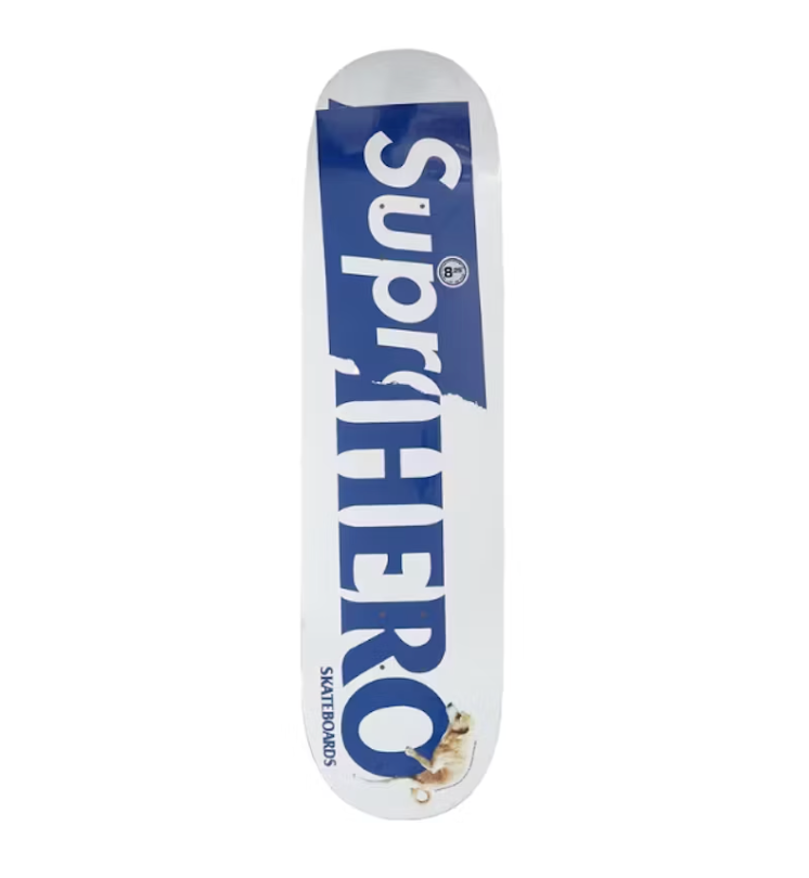 Supreme ANTIHERO Dog Skateboard Deck White