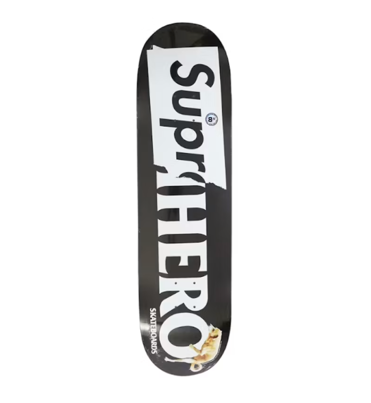 Supreme ANTIHERO Dog Skateboard Deck Black