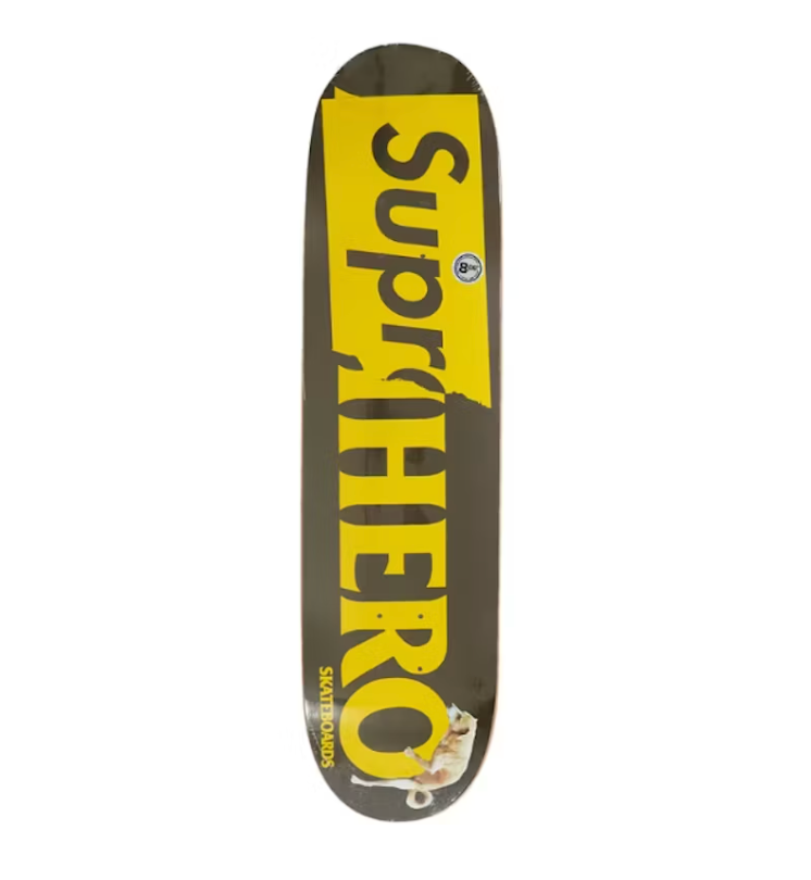 Supreme ANTIHERO Dog Skateboard Deck Brown