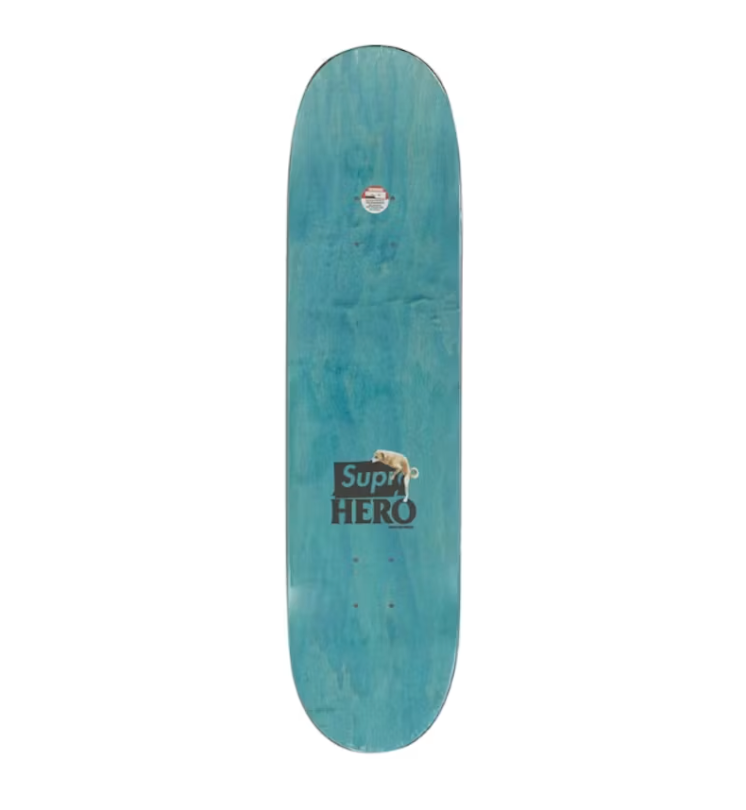Supreme ANTIHERO Dog Skateboard Deck Brown