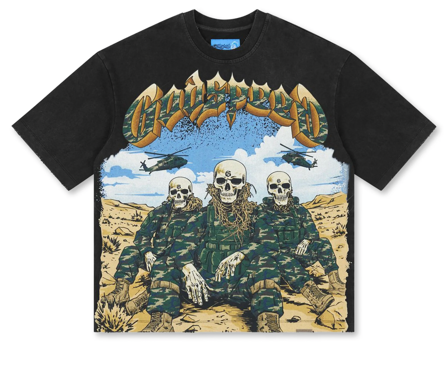 Godspeed Squadron T-shirt Black