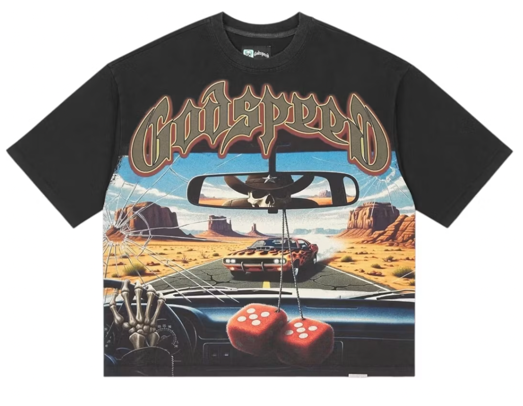 Godspeed On The Run II T-shirt Black
