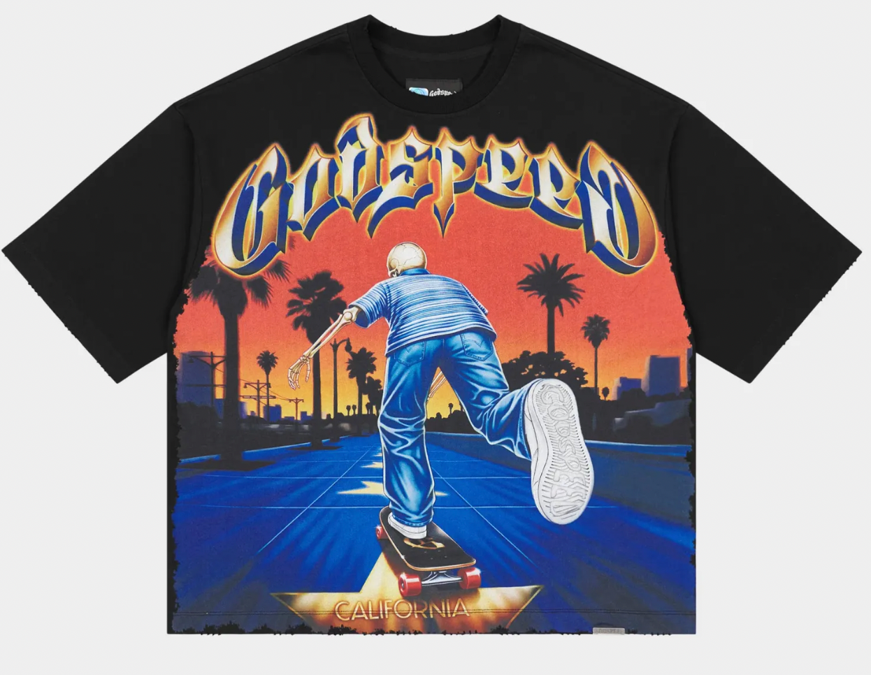 Goodspeed Kick Push Tee Black