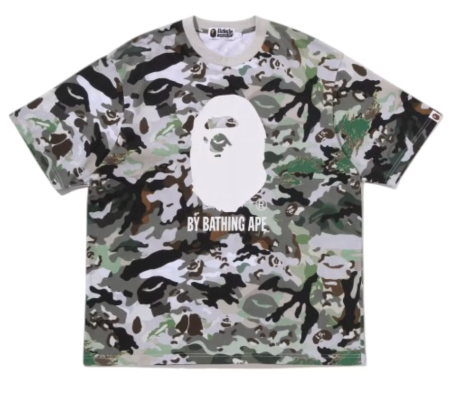 BAPE Hybrid Camo by Bathing Ape Relaxed Fit T-shirt