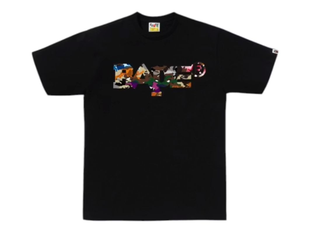 BAPE Hybrid Camo Mixed Bape Logo T-shirt