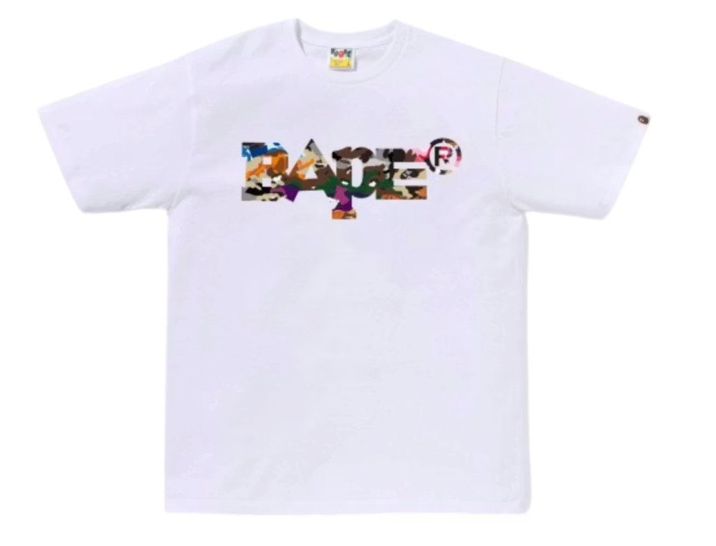 BAPE Hybrid Camo Mixed Bape Logo T-shirt