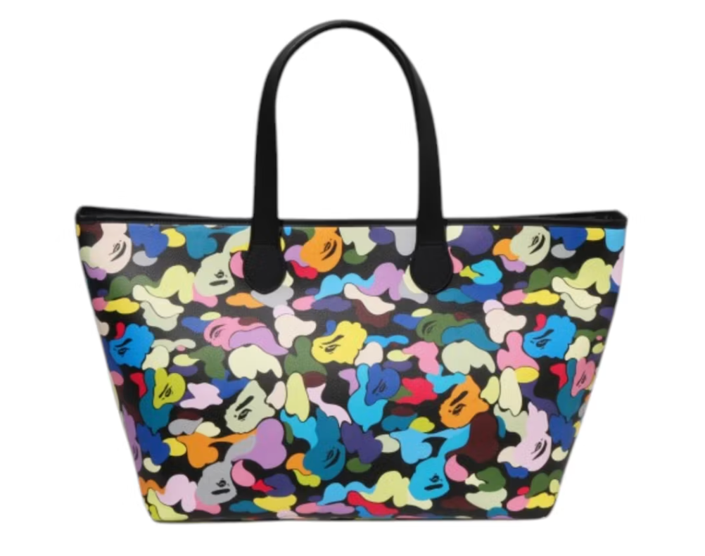 BAPE Multi Camo Tote Bag Caise