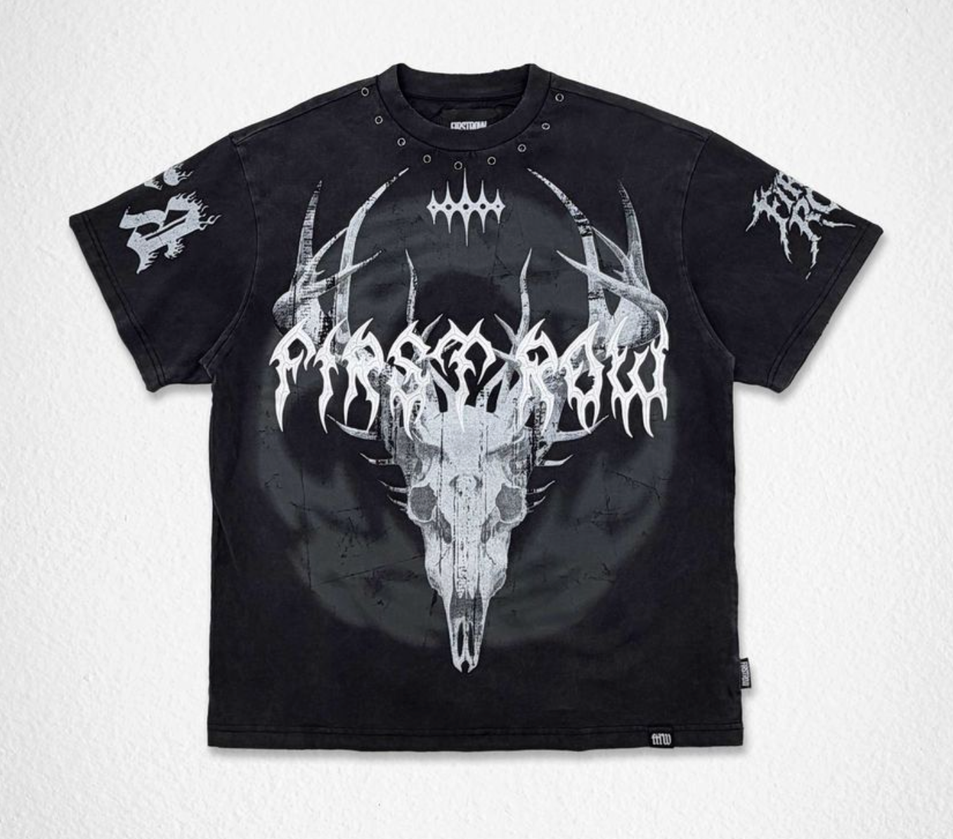 FIRST ROW RIDE HARD IRON THRONE TEE