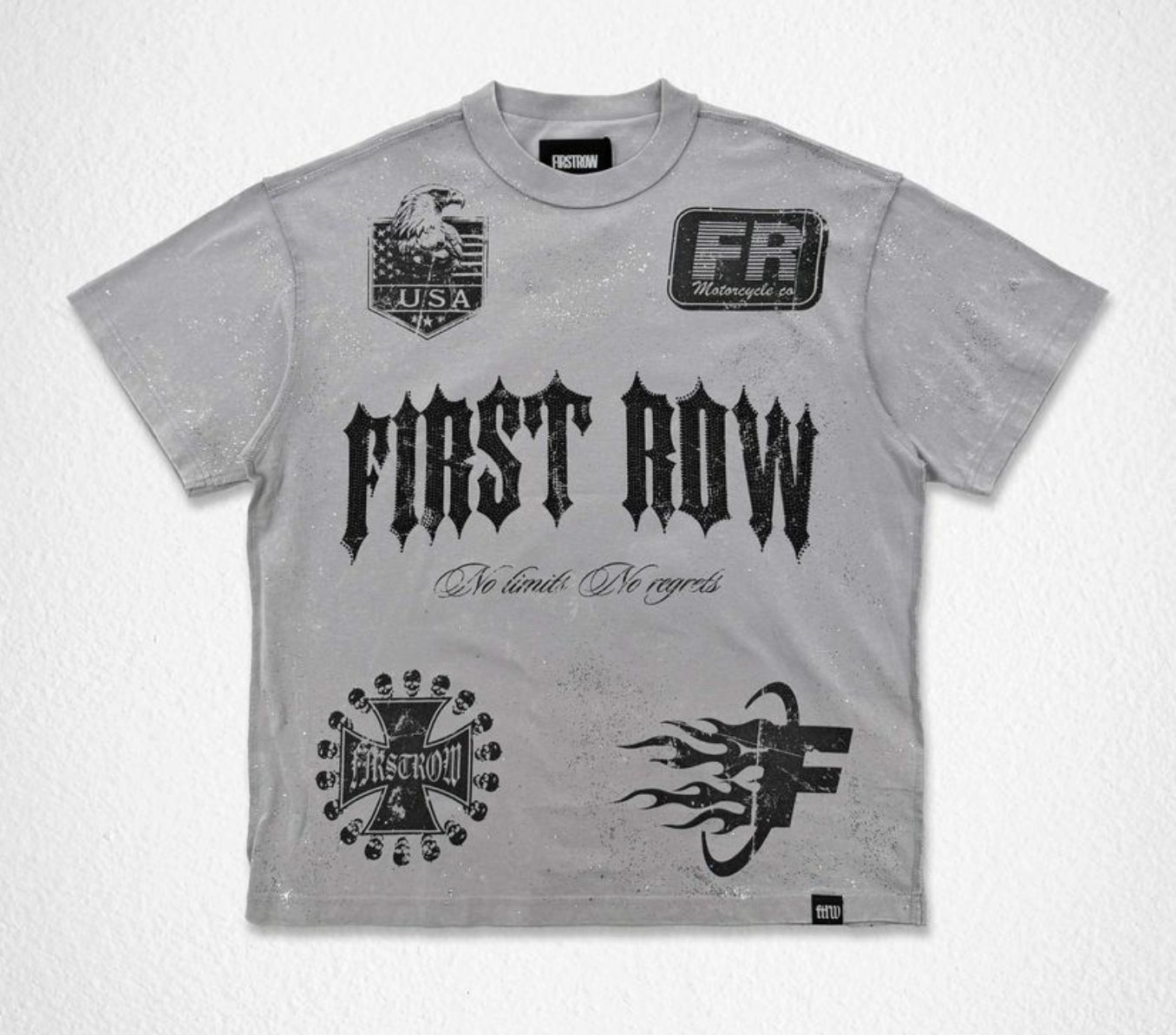 FIRST ROW SHADOW WORSHIP GRAVE HYMN TEE