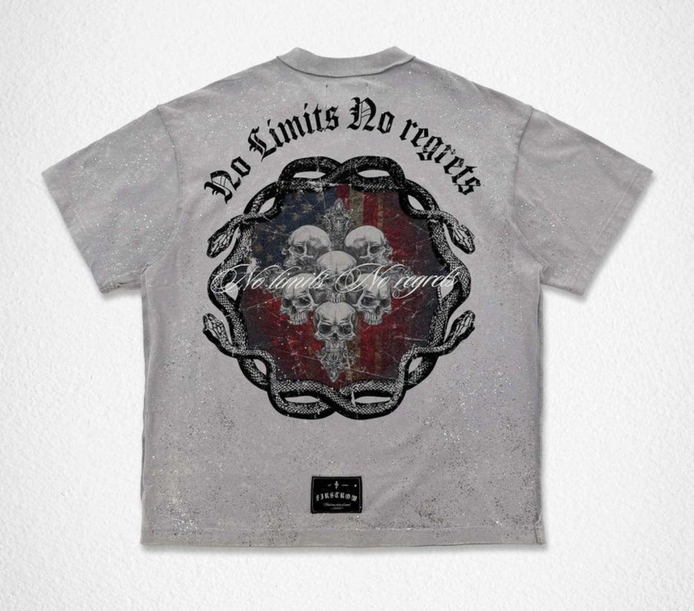 FIRST ROW SHADOW WORSHIP GRAVE HYMN TEE