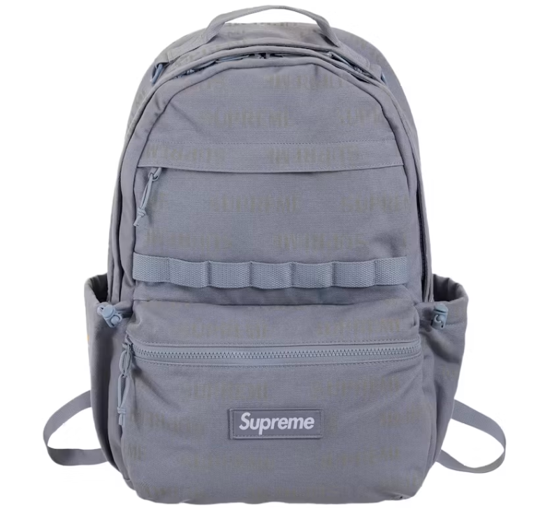 Supreme Logo Backpack (FW26) Light Blue