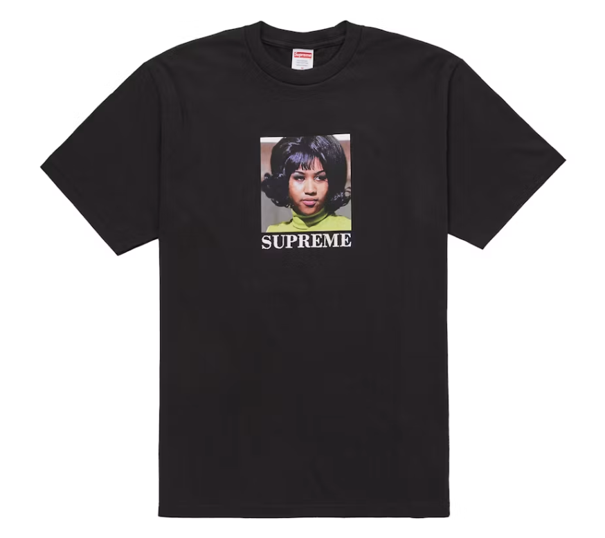 Supreme Aretha Tee Black