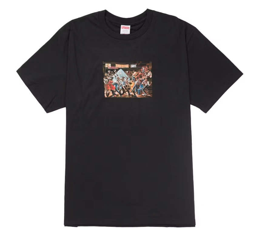 Supreme Ernie Barnes Tee Black