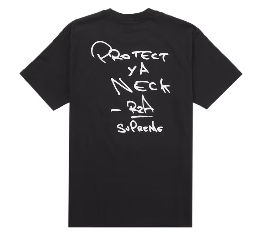 Supreme Wu-Tang Clan RZA Tee Black