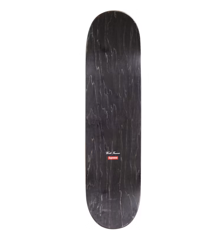 Supreme Paint Skateboard Deck White