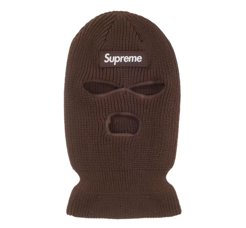 Supreme Box Logo Balaclava Dark Olive