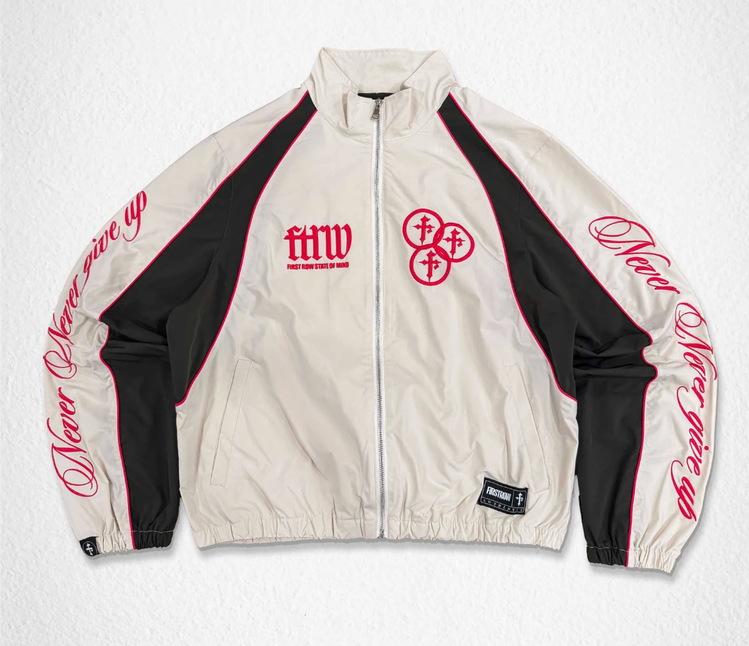 PROPERTY OF FIRST ROW TRACK JACKET
