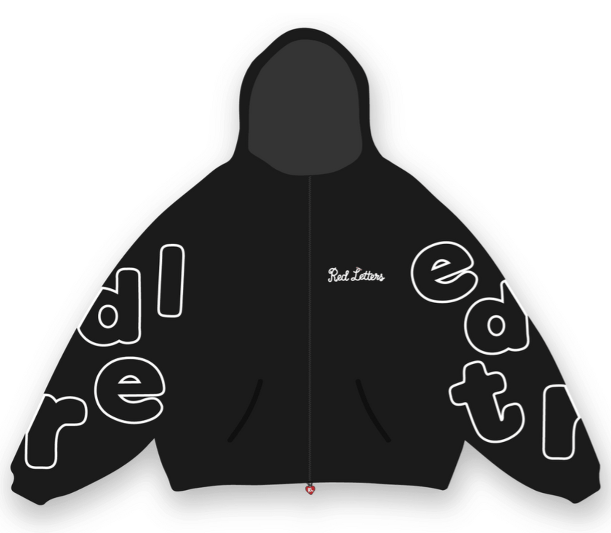 Trust God Scattered Stitch Zip Up