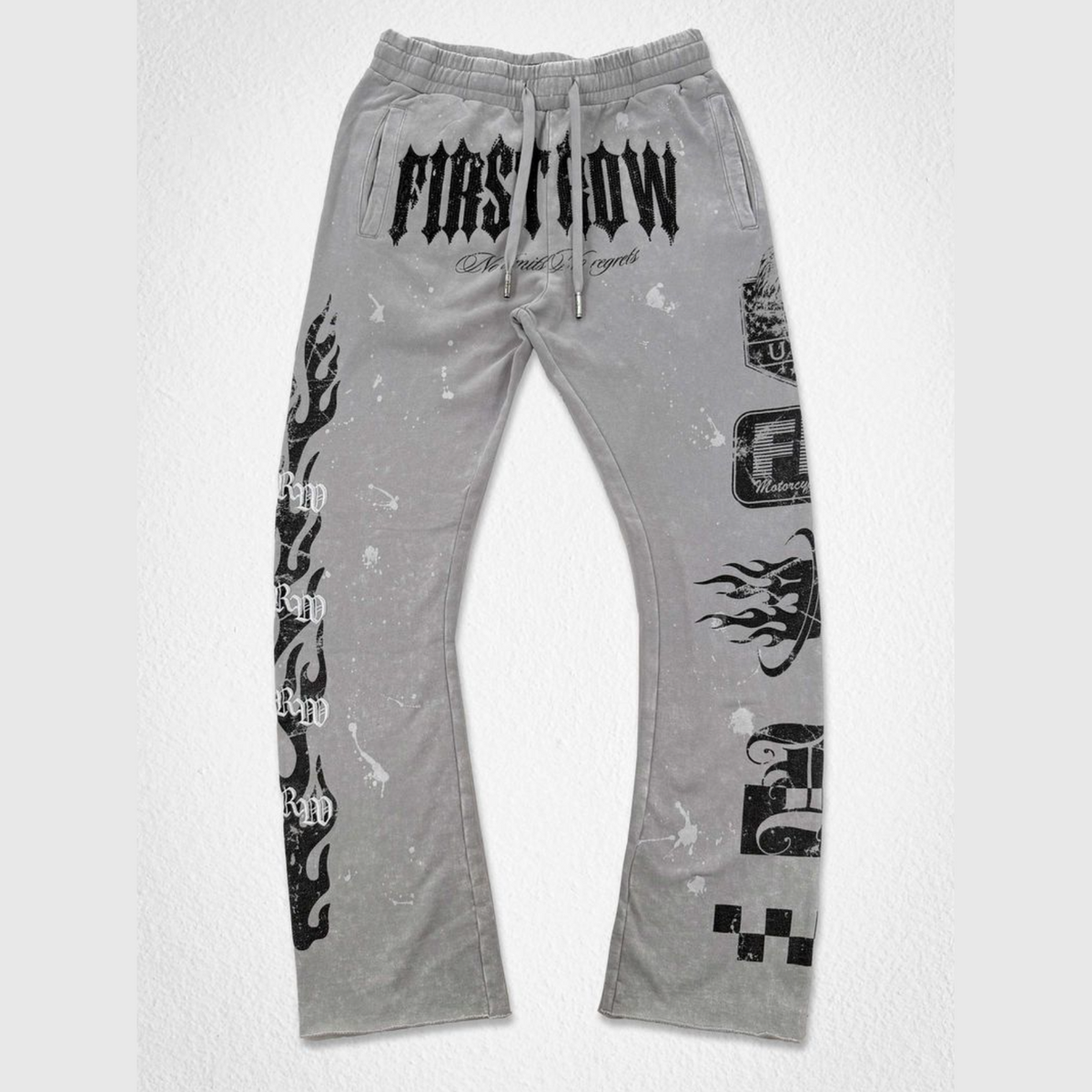FIRST ROW NO LIMITS NO REGRETS FLARE JOGGER