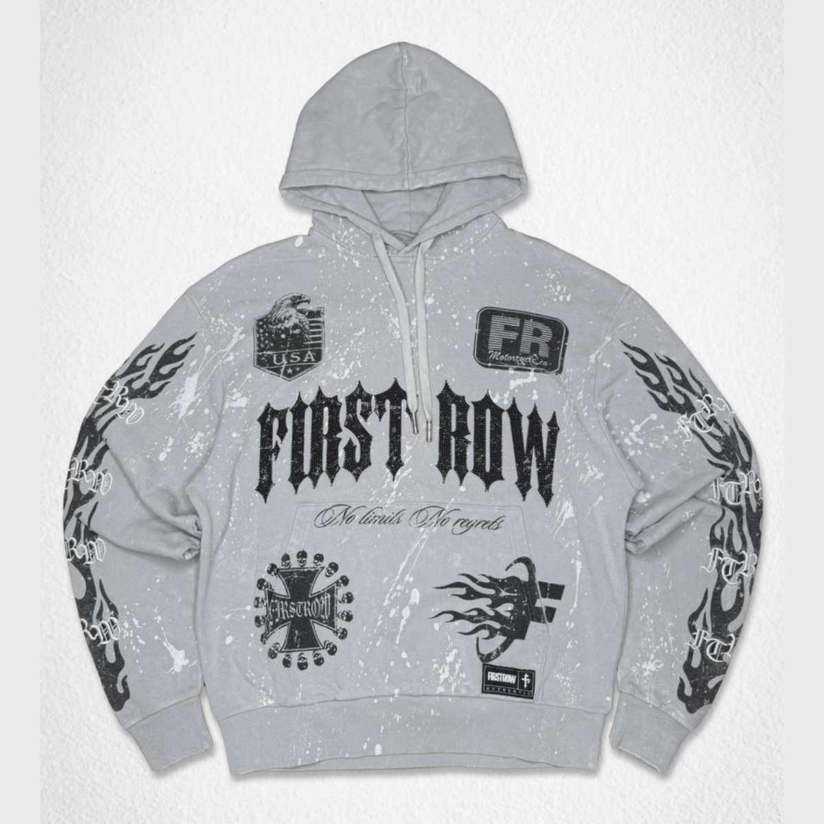 FIRST ROW NO LIMITS NO REGRETS HOODIE