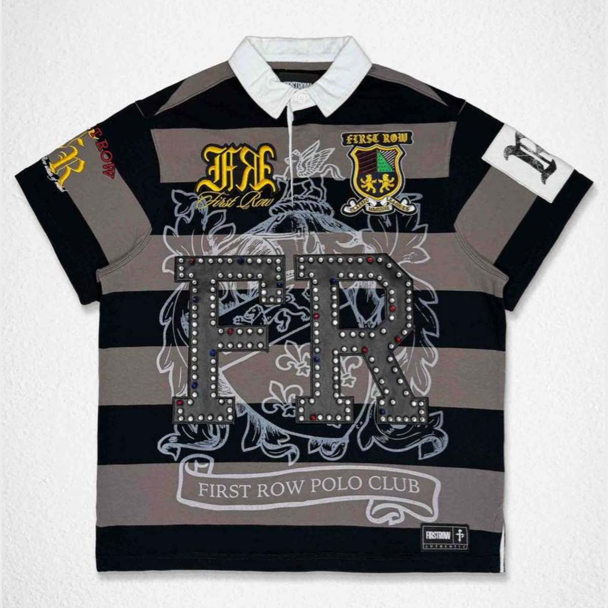 FIRST ROW CLUB HERALDRY POLO