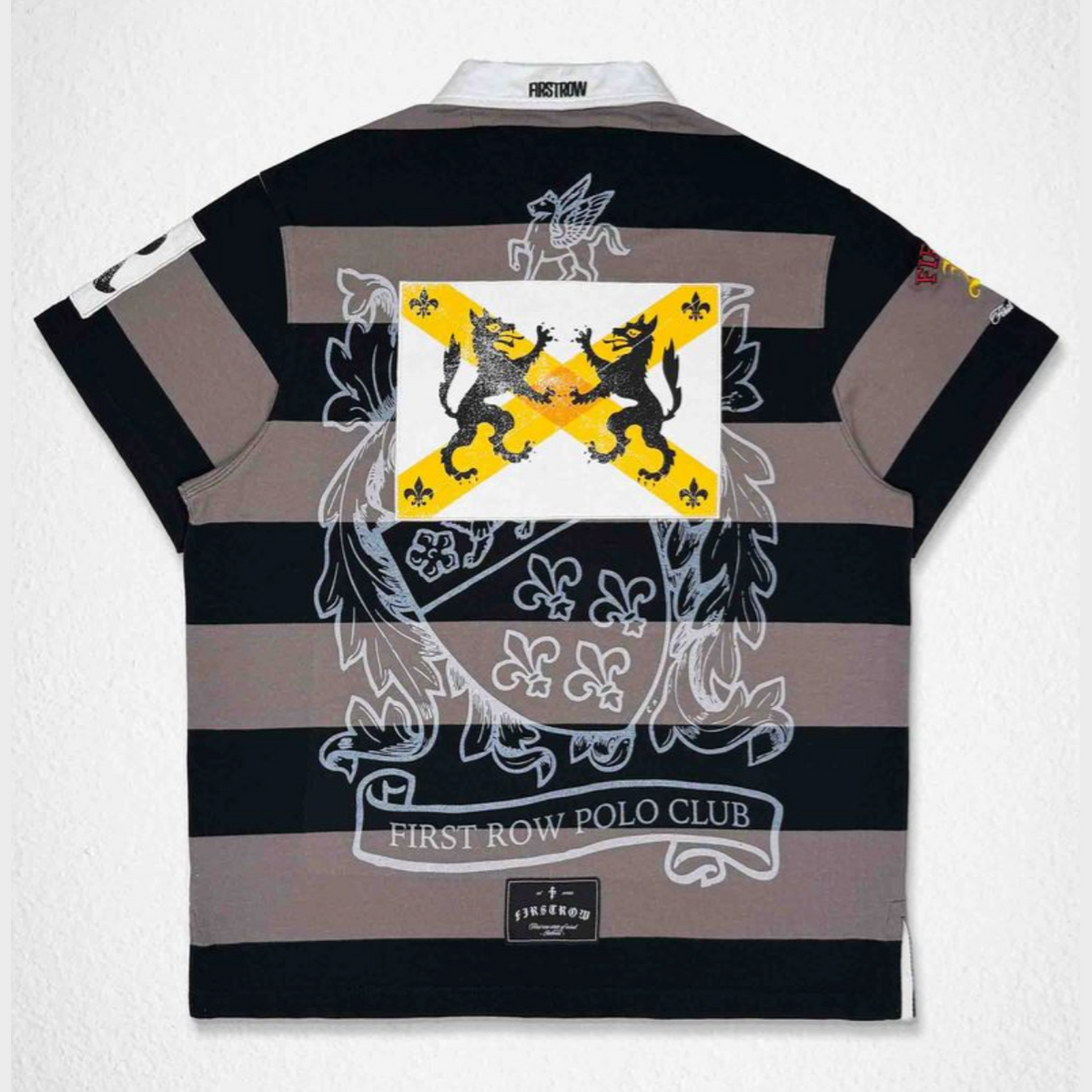 FIRST ROW CLUB HERALDRY POLO