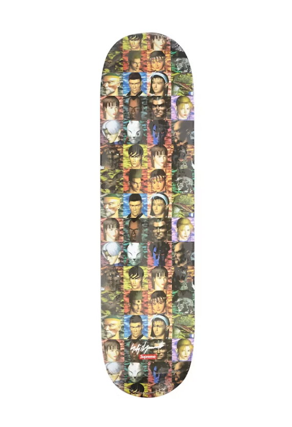 Supreme Yohji Yamamoto TEKKEN Skateboard Deck Black