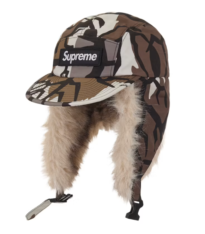 Supreme GORE-TEX Earflap Camp Cap- CAMO