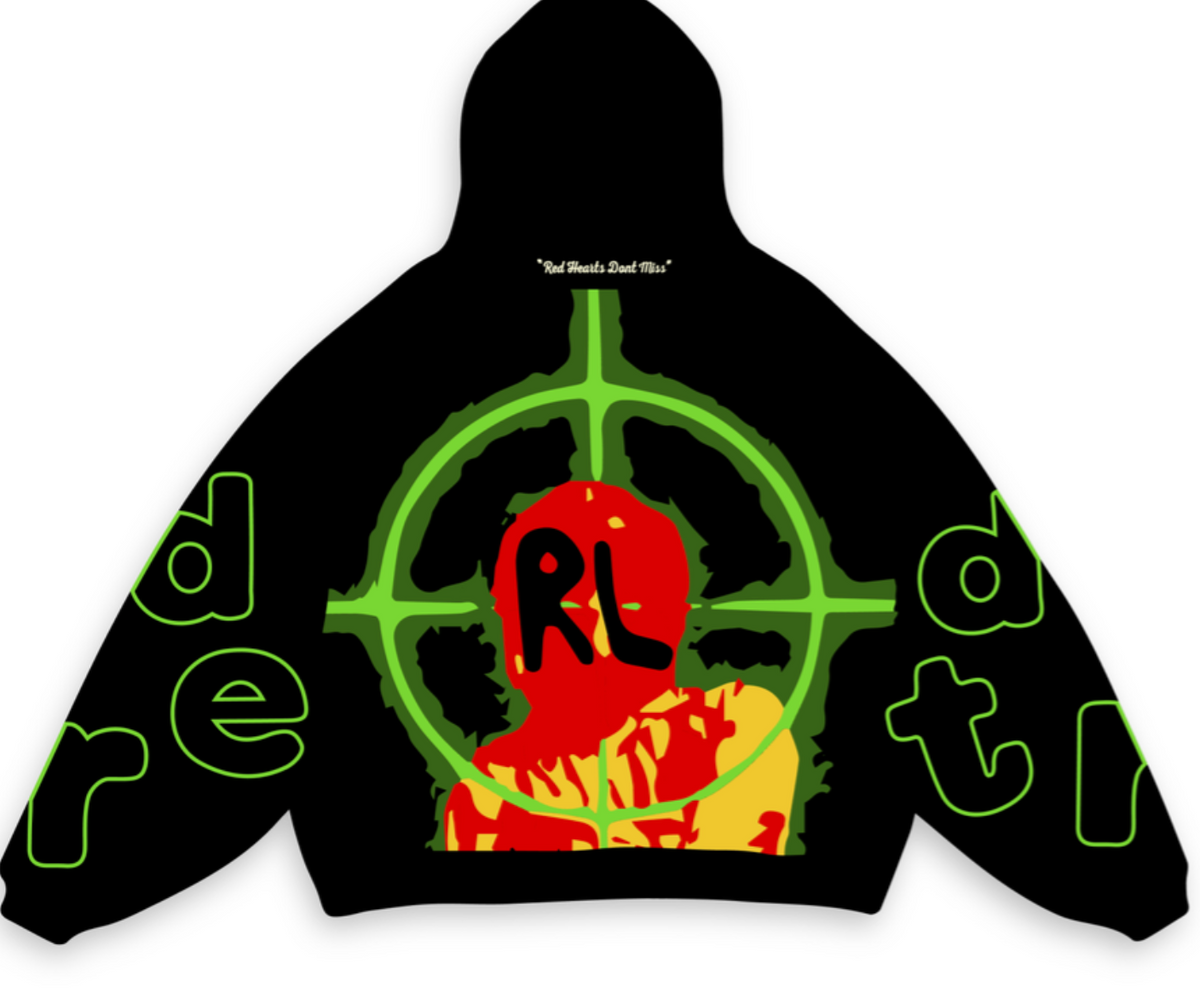 We Don't Miss Scattered Zip Up Hoodie