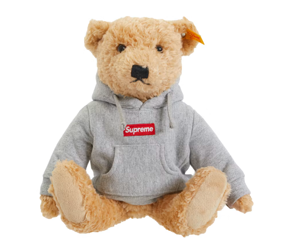Supreme Steiff Bear Heather Grey