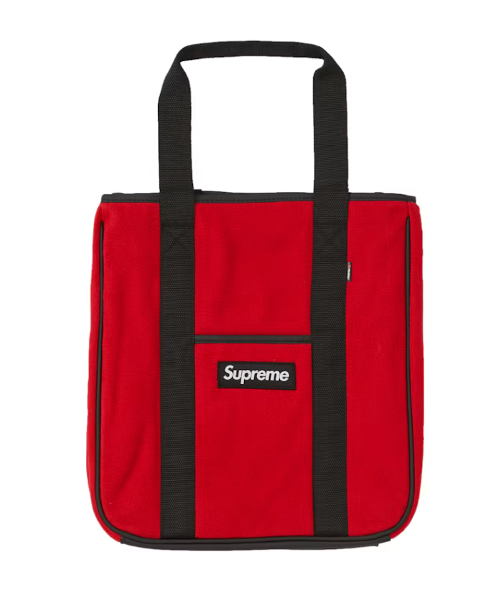 Supreme Polartec Tote Red