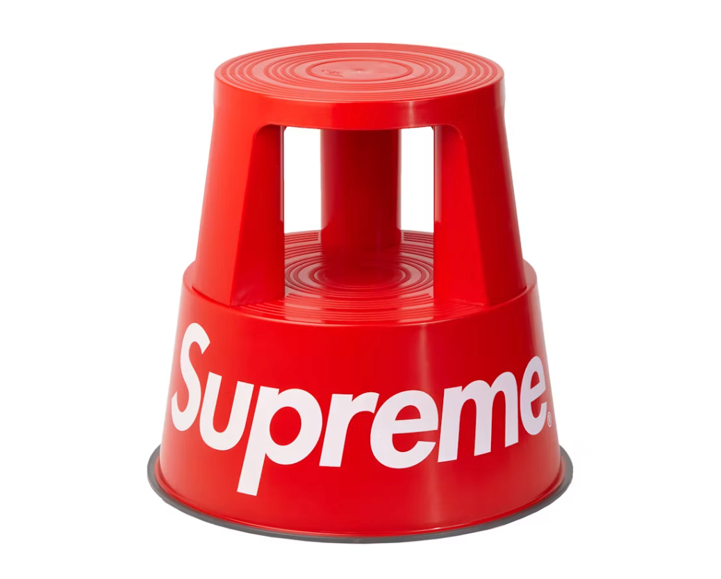 Supreme Wedo Step Stool Red