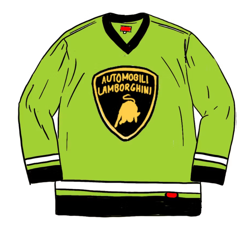 Supreme Automobili Lamborghini Hockey Jersey