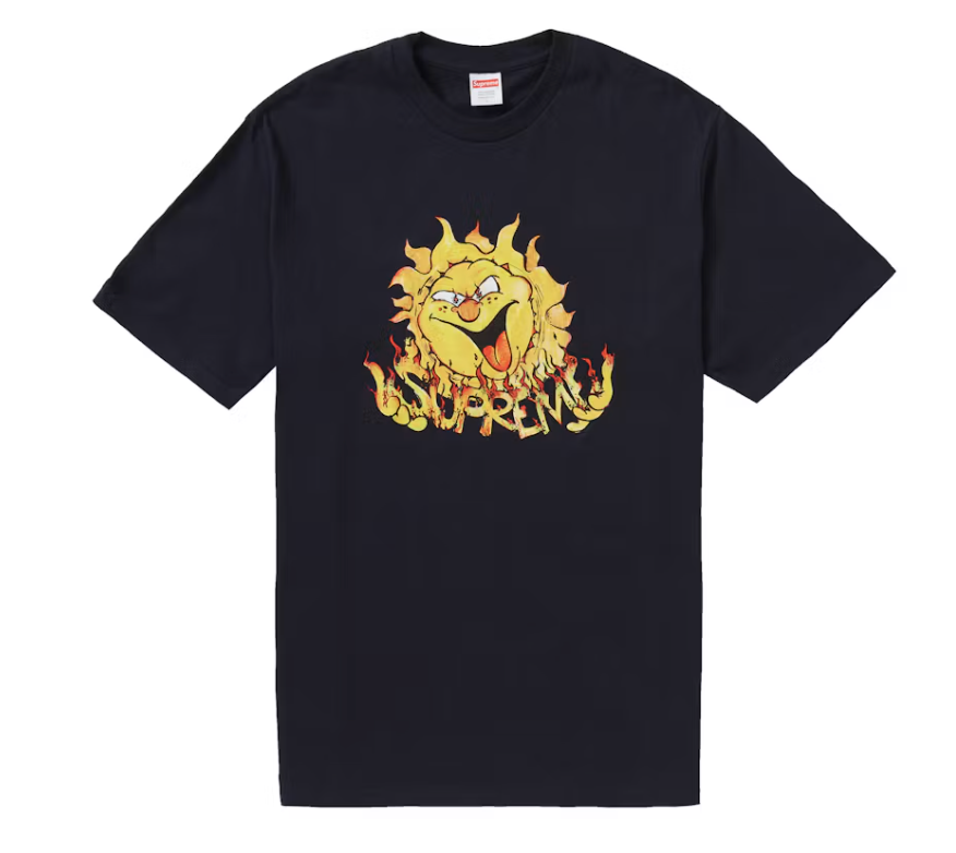 Supreme Sun Tee Navy