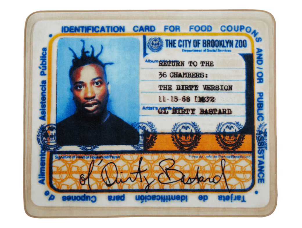 Supreme Ol' Dirty Bastard Rug Multicolor