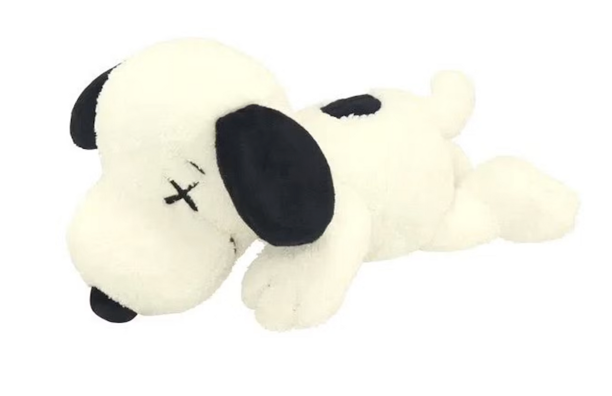 KAWS x Uniqlo x Peanuts Snoopy Plush (Small) White
