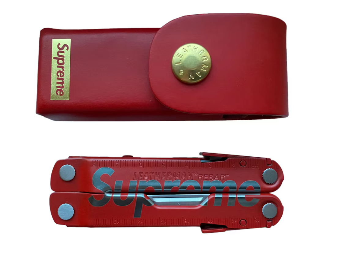 Supreme Leatherman Rebar Red